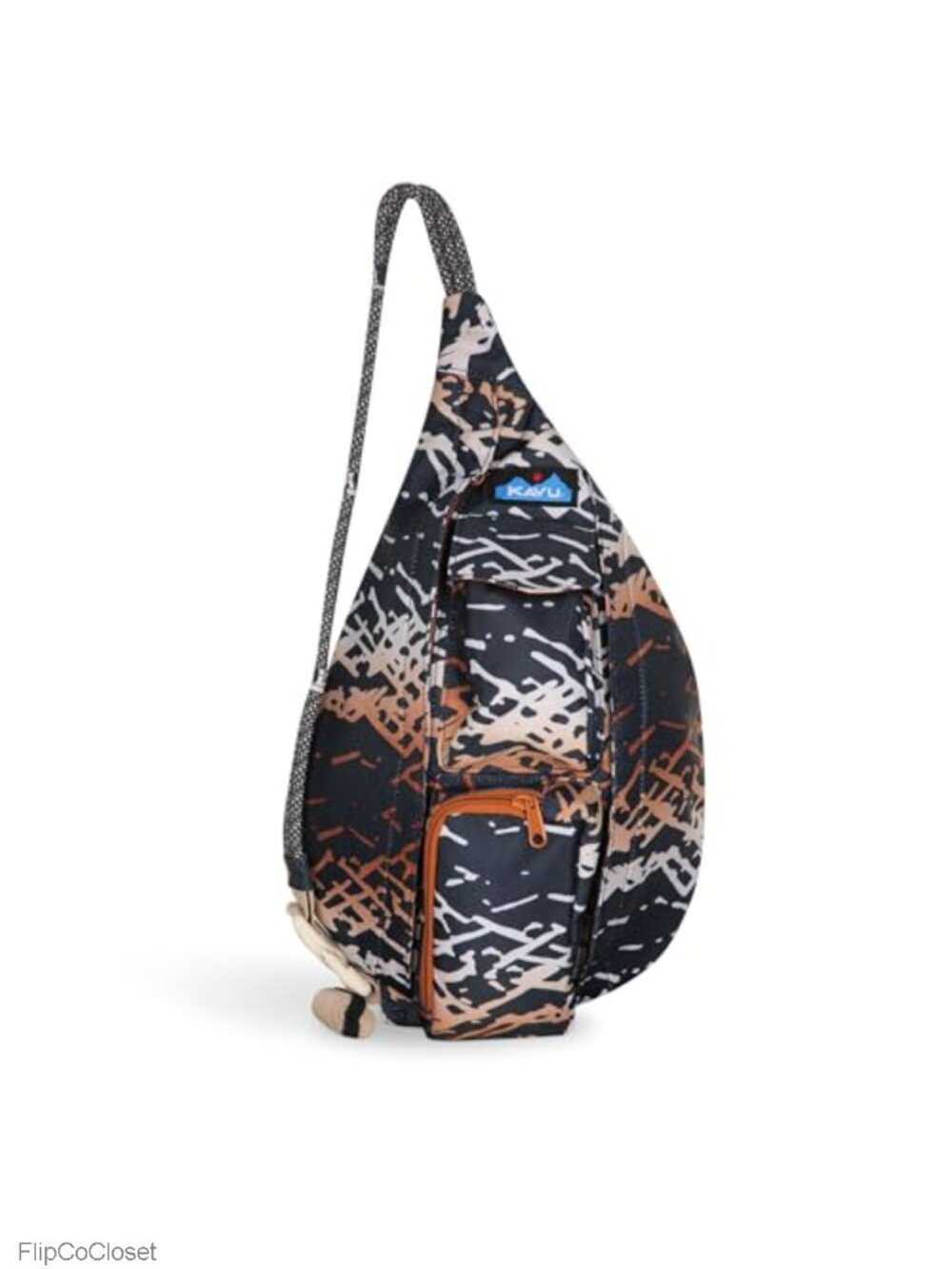 Mini Rope Sling Crossbody Bag Polyester